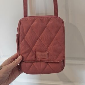 Vera Bradley Quilted Pink Crossbody Bag